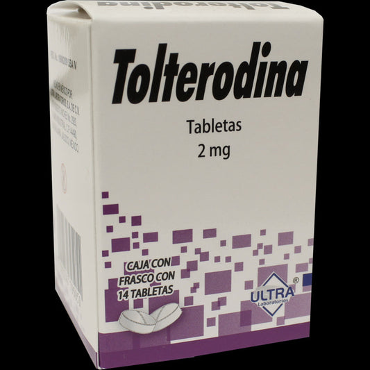 TOLTERODINA 2 MG 14 TAB     LGEN