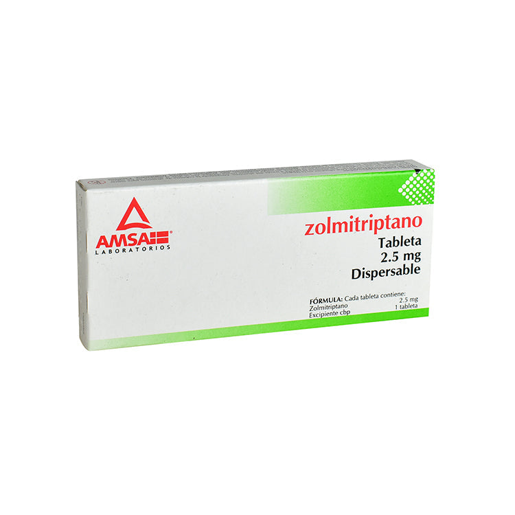 ZOLMITRIPTA 2.5MG 2TAB DISP LGEN