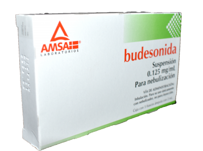 BUDESONIDA SUSP PARA NEBULIZ. 0.125 MG/ML CAJA C5 AMP C2 ML