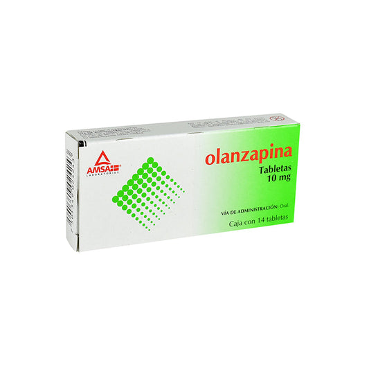 OLANZAPINA 10 MG 14 TAB     LGEN