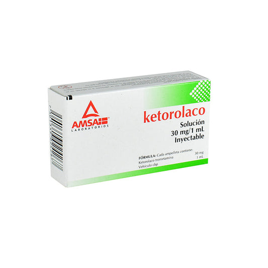 KETOROLACO 30MG SI 1ML AMS  LGEN
