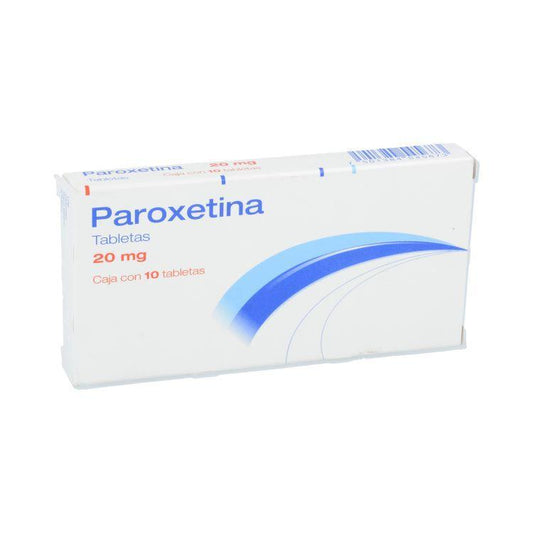 PAROXETINA 20MG 10 TAB      LGEN