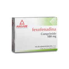 FEXOFENADINA 180 MG 10 CPR  LGEN