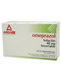 OMEPRAZOL 40MG S.INY. AMP   LGEN
