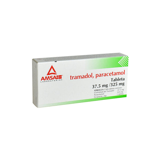 TRAMA/PARA 37.5/325MG 20TAB LGEN