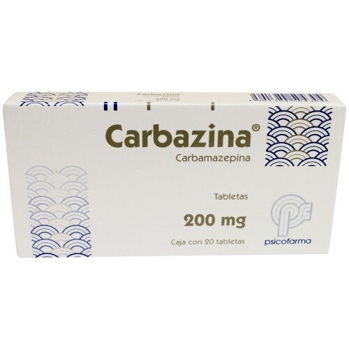 CARBAZINA 200MG 20 CPR