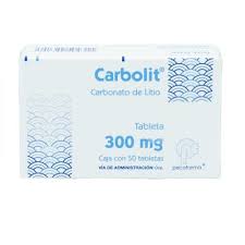 CARBOLIT 300 MG 50 TAB