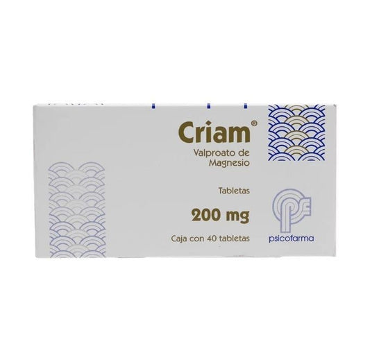 CRIAM 200 MG 40 TAB