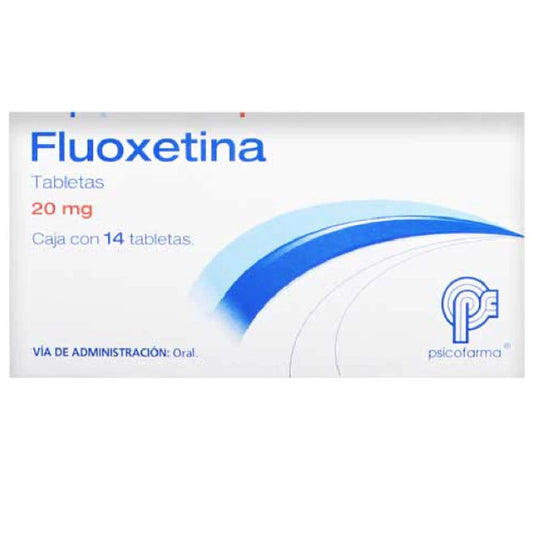 FLUOXETINA 20 MG 14 TAB     LGEN