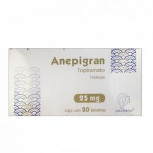 ANEPIGRAN 25 MG 20 TAB