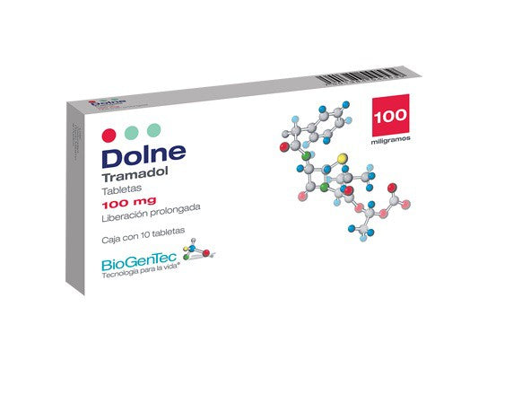 DOLNE 100 MG 10 TAB