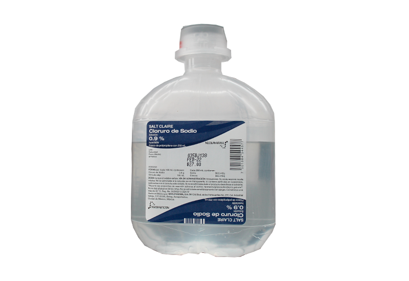 SALT CLAIRE CLOR SODIO0.9% SI 250ML