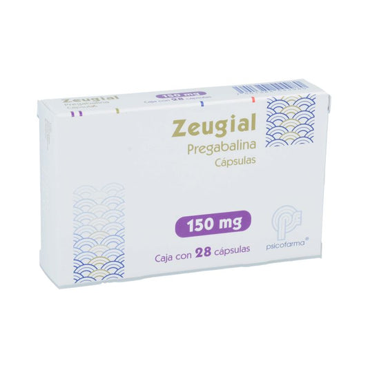 ZEUGIAL 150 MG 28 CAPS