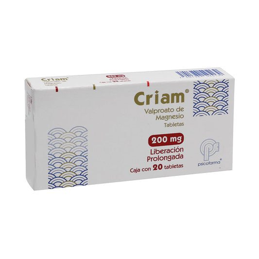 CRIAM 200MG LP TAB C20