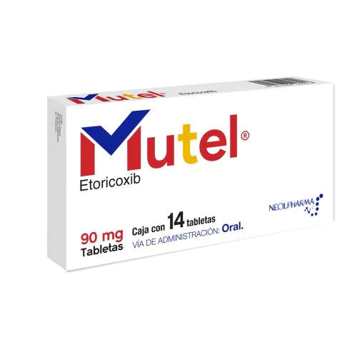 MUTEL 90MG - TAB 14