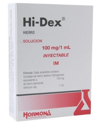 HI-DEX IM 100MG 3X1 ML AMP