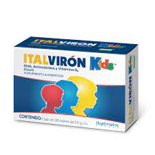 ITALVIRON KIDS C/30SOBRES PVO25G
