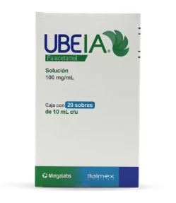 UBEIA 100MG/ML 20 SB 10ML C/U