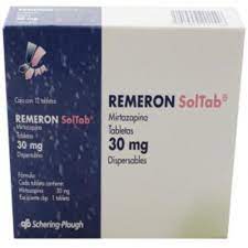 REMERON SOLTAB 30 MG 12 TAB DISP