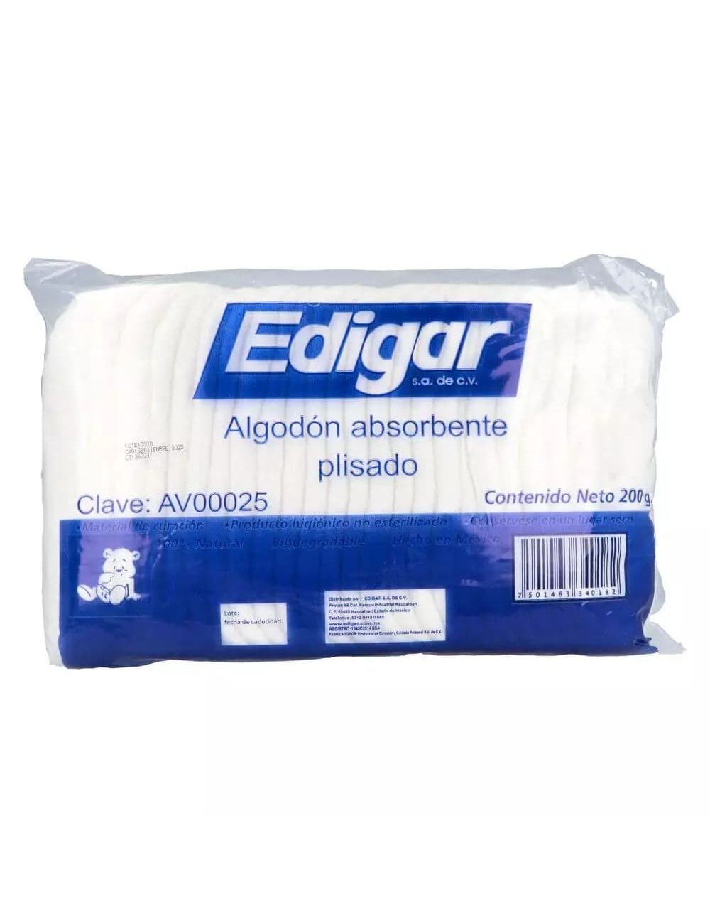 ALGODON PLISADO EDIGAR 200 G