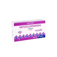 TINOLPRO METOCLOPRAMIDA 10 MG 20 TAB