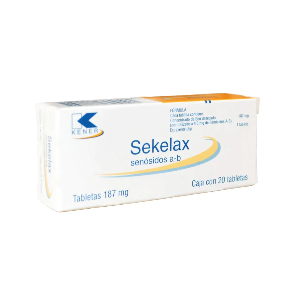 SEKELAX 20 TAB 8.6 MG