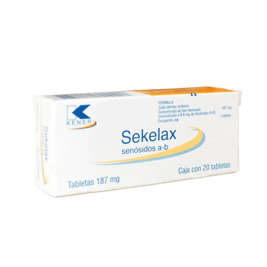 SEKELAX 20 TAB 8.6 MG