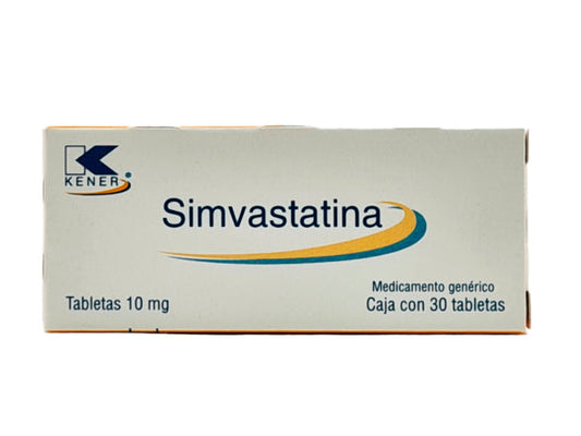 SIMVASTATINA TAB. 10 MG. C/30 (XANTEROK)