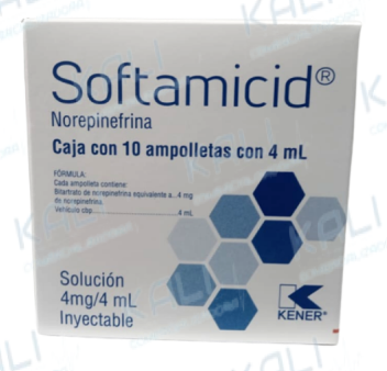 SOFTAMICID 4MG SOL INY 10X4ML AMP