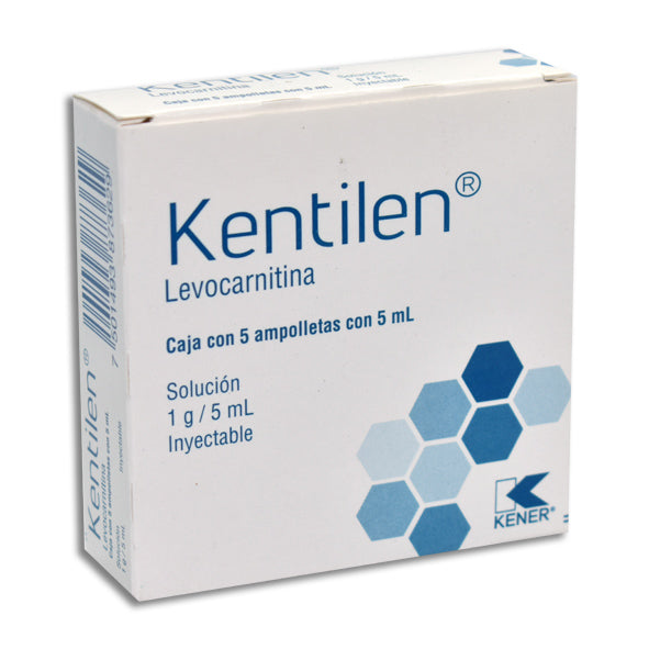 KENTILEN 1G/5ML SOL INY 5 AMP