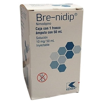 BRE-NIDIP 10MG SOL INY 50 ML FA