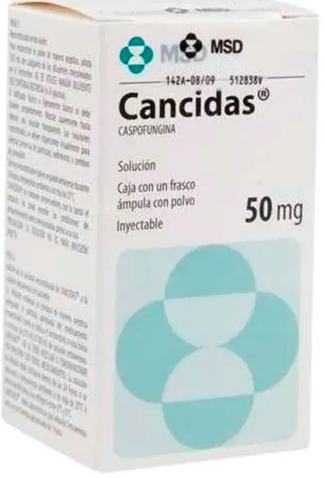 CASPOFUNGINA 50MG SOLINY FA