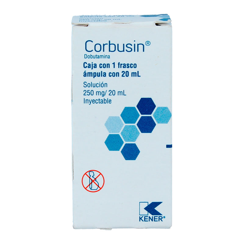 CORBUSIN 250MG SOL INY 20ML FA