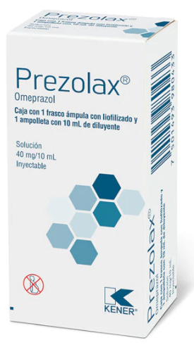 PREZOLAX 40MG SOL INY 10ML AMP-FA