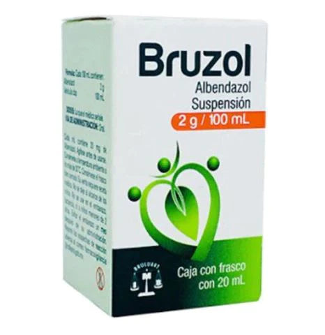 BRUZOL 1 SUSP 400MG/20 ML