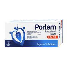 PORTEM 10 TAB 500 MG