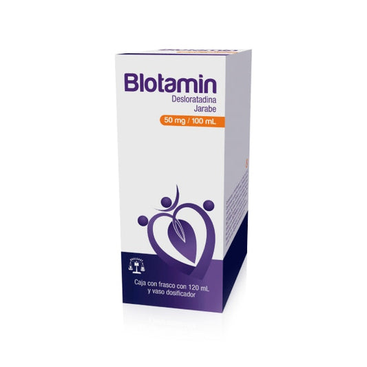 BLOTAMIN JBE. CAJA CFCO C120 ML (DESLORATADINA)