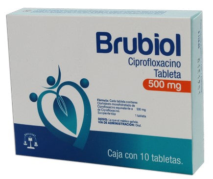 BRUBIOL TAB 500 MG CAJA C/10