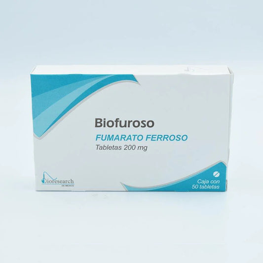 FUMARATO FERRO 200MG 50TAB  LGEN