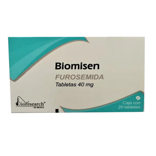 FUROSEMIDA 40 MG 20 TAB     LGEN