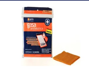 GASA GALIA EST ANTISEPTI 10X10 C/10