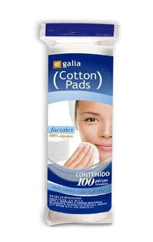 PADS GALIA ALGODON FACIAL C/100