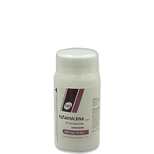 IQFAMICINA 1 SUSP 250MG/100 ML