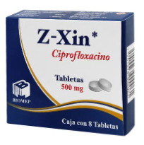 CIPROFLOXACINO 500 MG 8 TAB LGEN