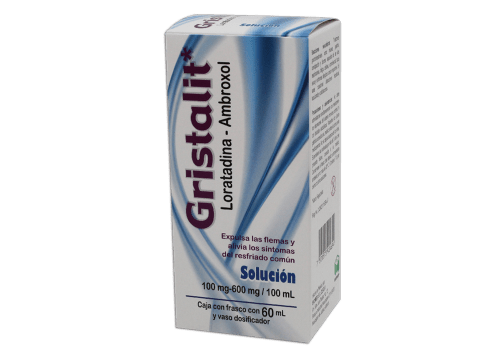 GRISTALIT SOL. CAJA C/FCO. C/60 ML.