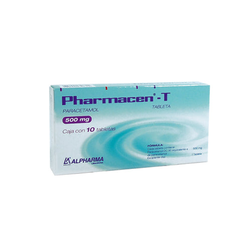 PHARMACEN-T 10 TAB 500 MG