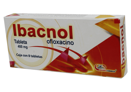 IBACNOL TAB. 400 MG. CAJA C/8