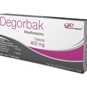 DEGORBAK TAB 400 MG C7 (MOXIFLOXACINO)