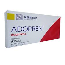 ADOPREN (IBUPROFENO 600MG) C/10 TAB