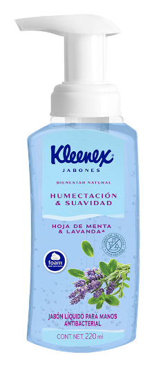 JBN LIQ KLEENEX MENTA-LAV P/M 220ML